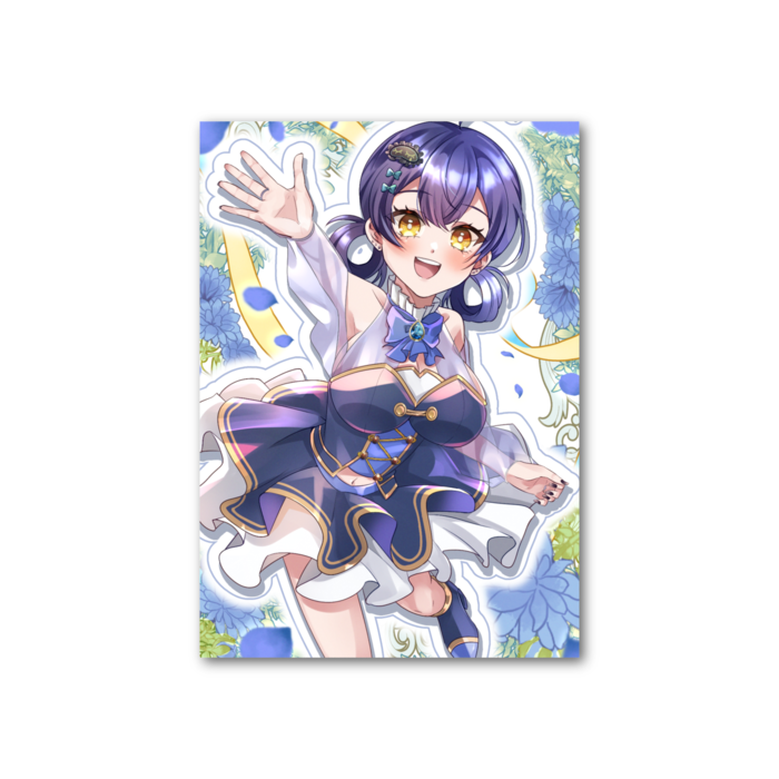 フォト風カード - 縦 - 片面