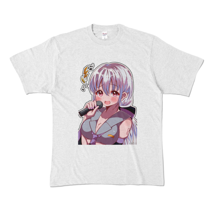 カラーTシャツ - XL - アッシュ (淡色)