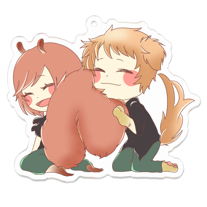 アクリルキーホルダー - 70 x 70 (mm)