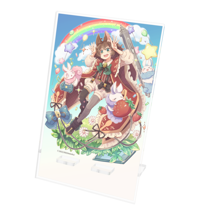 アクリルスマホスタンド - 100x160mm