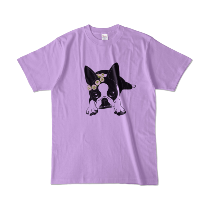 カラーTシャツ - L - ライトパープル (淡色)