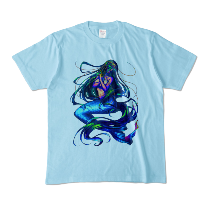 カラーTシャツ - M - ライトブルー (淡色)