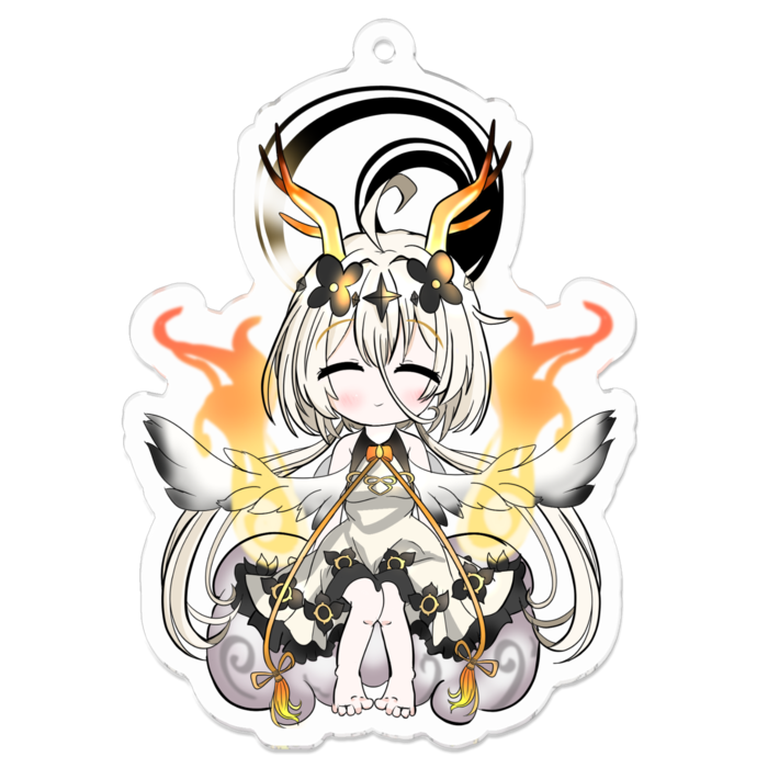 アクリルキーホルダー - 70 x 70 (mm)(1)