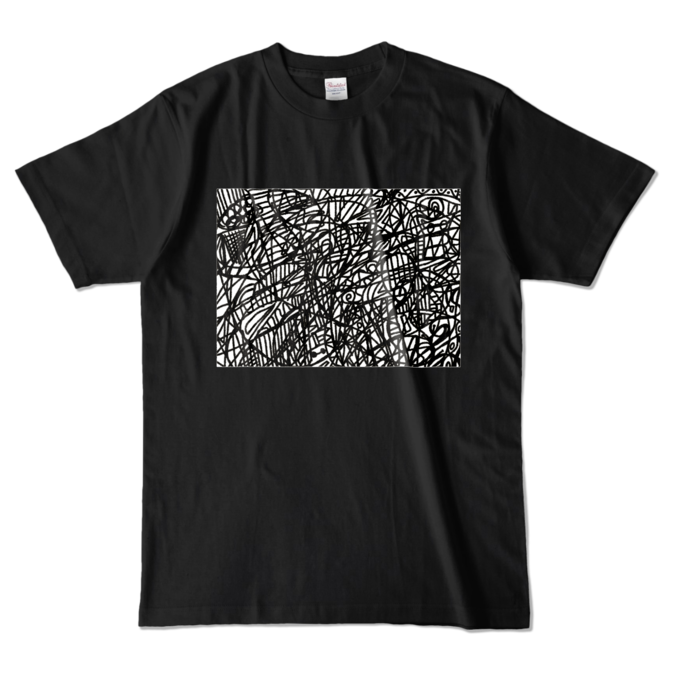 カラーTシャツ - L - ブラック (濃色)
