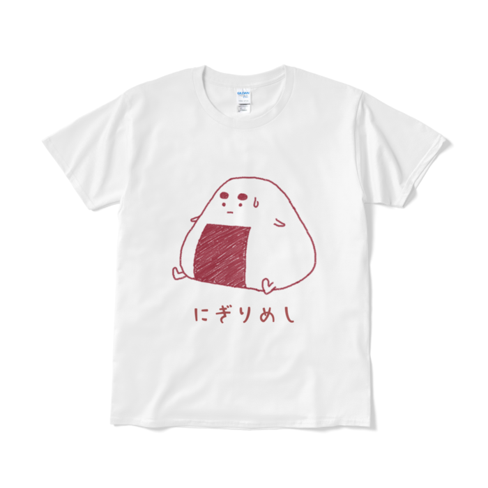 片面（前）Tシャツ（短納期） - L - ホワイト(1)