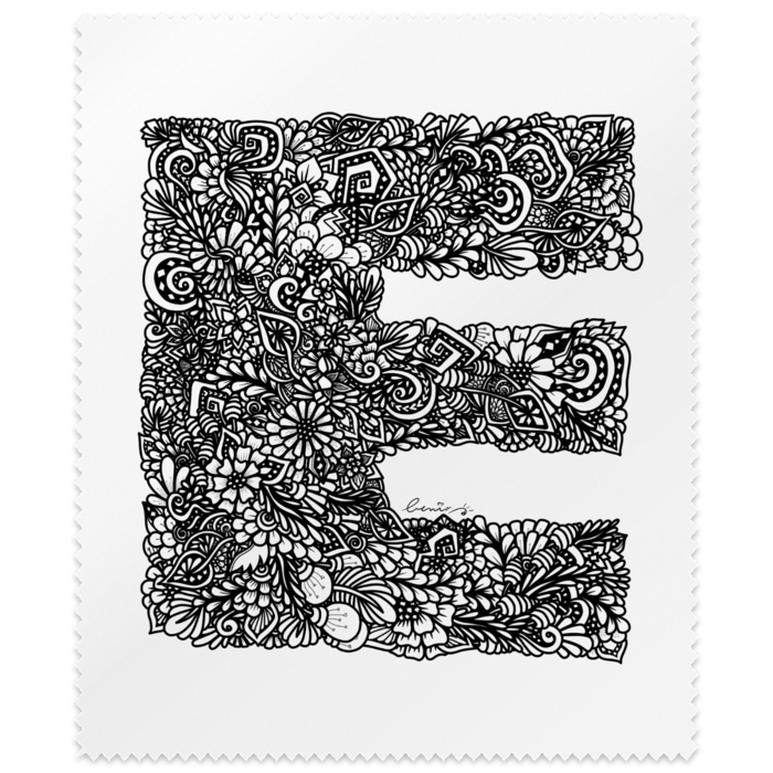 「E」メガネ拭き