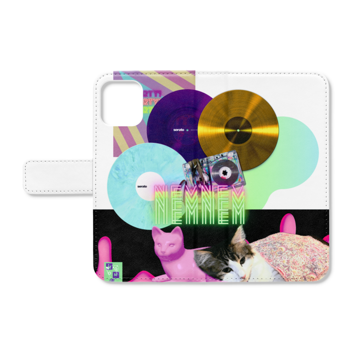 手帳型iPhoneケース - iPhone11Pro - ストラップ穴 なし