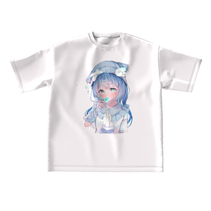 ビッグシルエットTシャツ - L - 両面