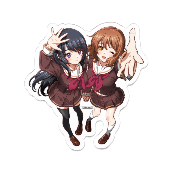 アクリルバッジ - 70 x 70 (mm)