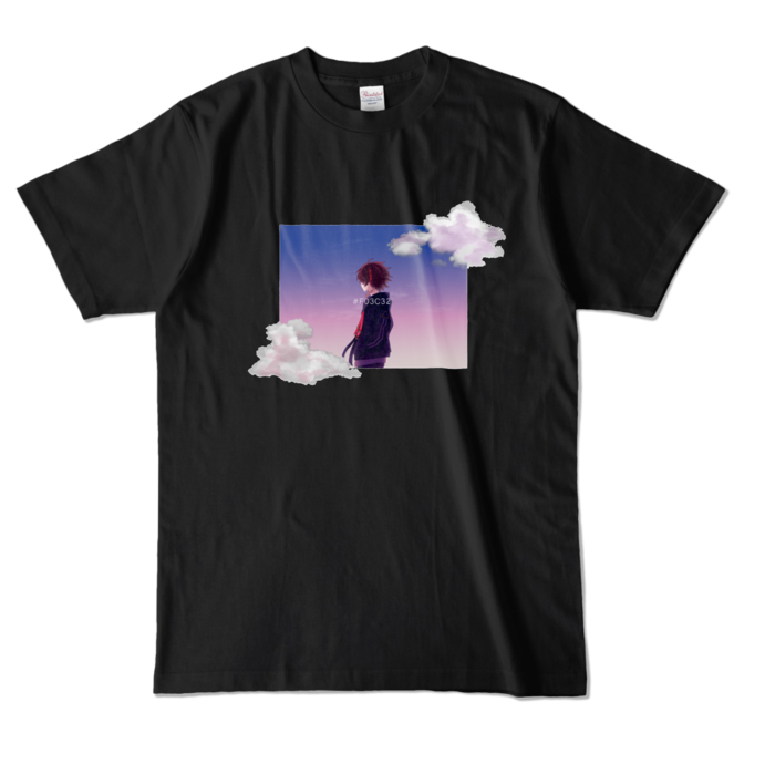カラーTシャツ - L - ブラック (濃色)