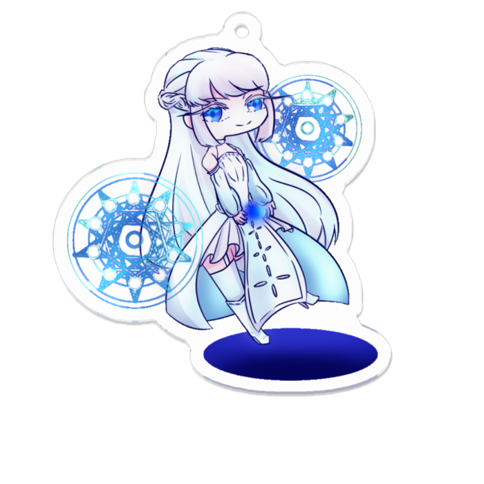 アクリルキーホルダー - 70 x 70 (mm)