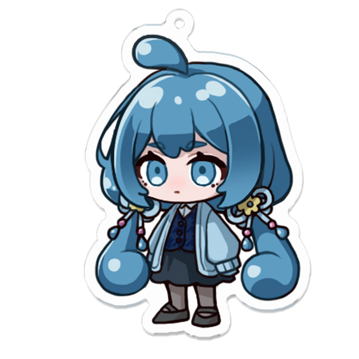 アクリルキーホルダー - 70 x 70 (mm)