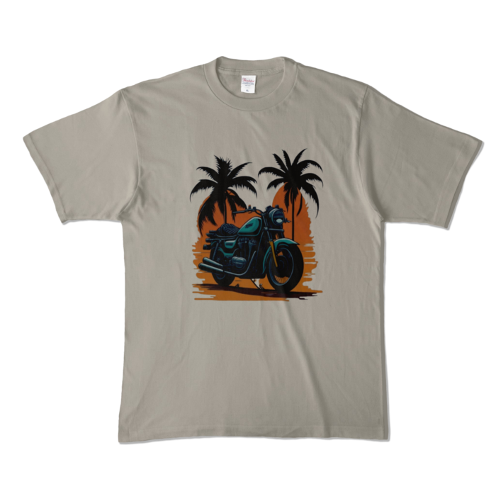 カラーTシャツ - XL - シルバーグレー (淡色)