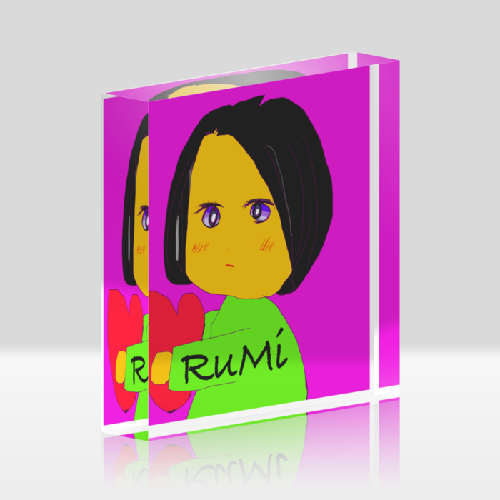 アクリルブロック - 100x100mm