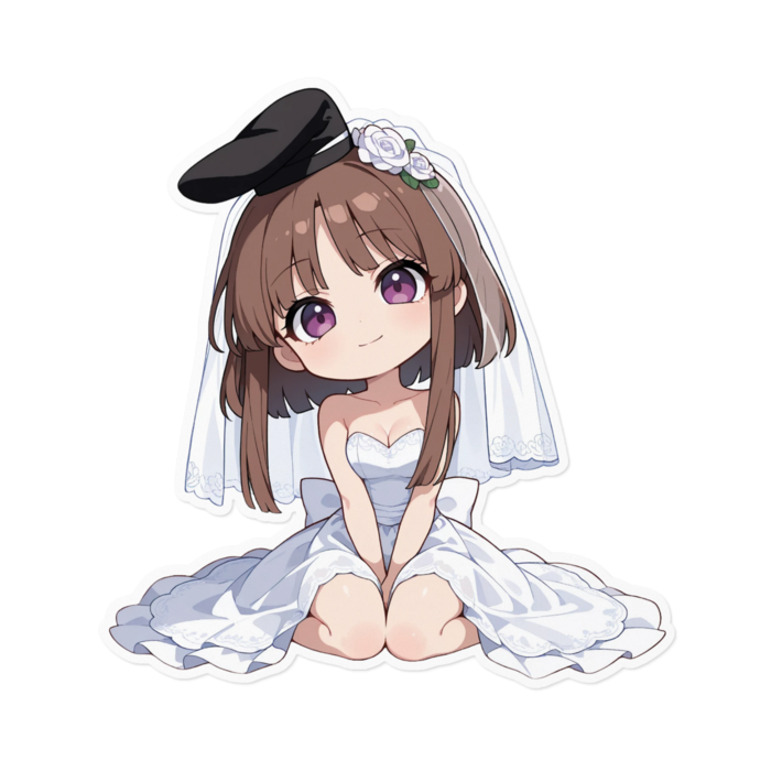 ステッカー - 160 x 160 (mm)(キャラのみ)