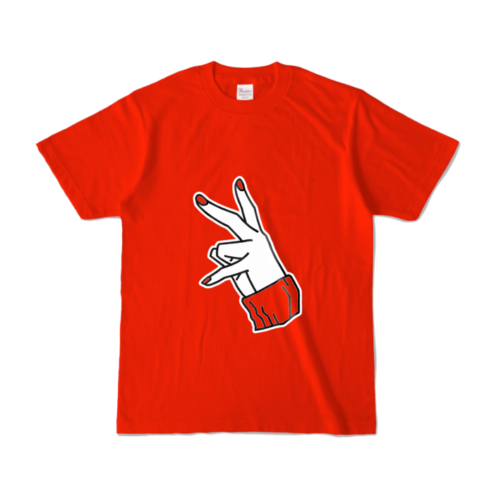 カラーTシャツ - S - レッド (濃色)