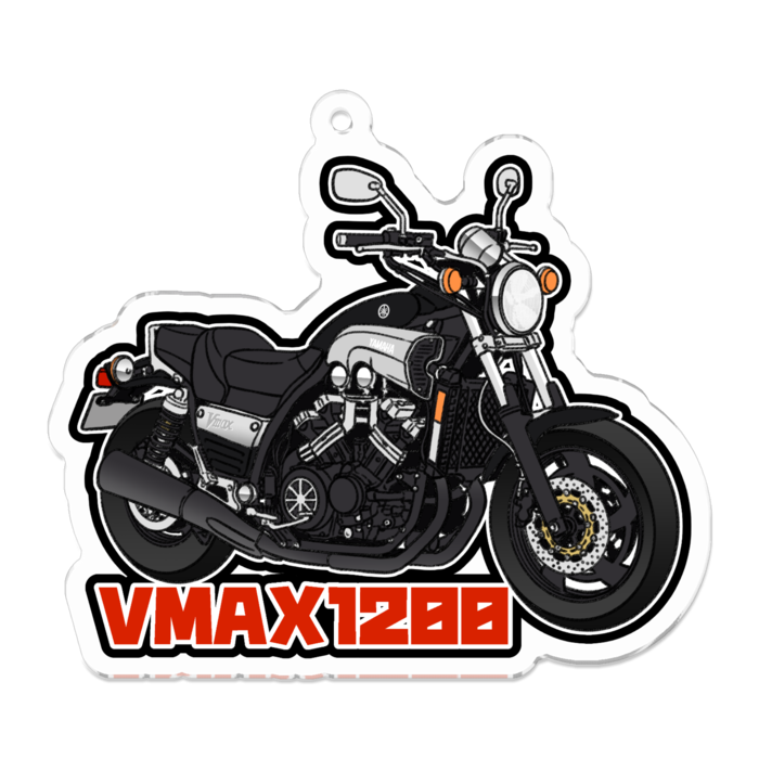 アクリルキーホルダー VMAX1200 - 88サイクルズ【バイクグッズショップ】 - BOOTH