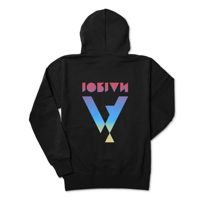 ジップパーカー - M - ブラック(1)