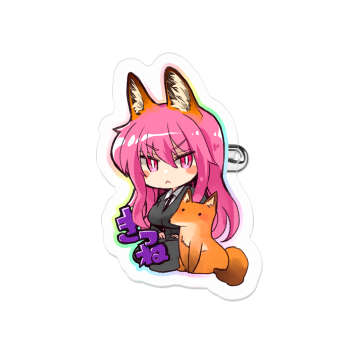 アクリルバッジ - 50 x 50 (mm)