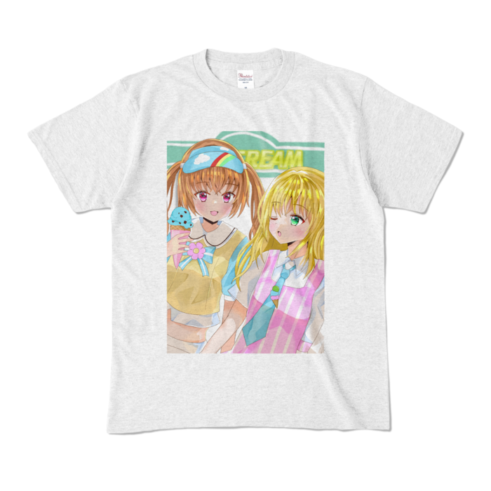 カラーTシャツ - M - アッシュ (淡色)