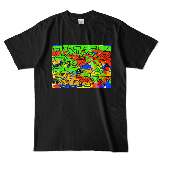 カラーTシャツ - L - ブラック (濃色)