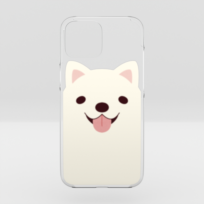 クリアiPhoneケース サモエド iPhone 16