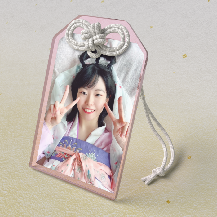 アクリルお守り - 50 × 80mm