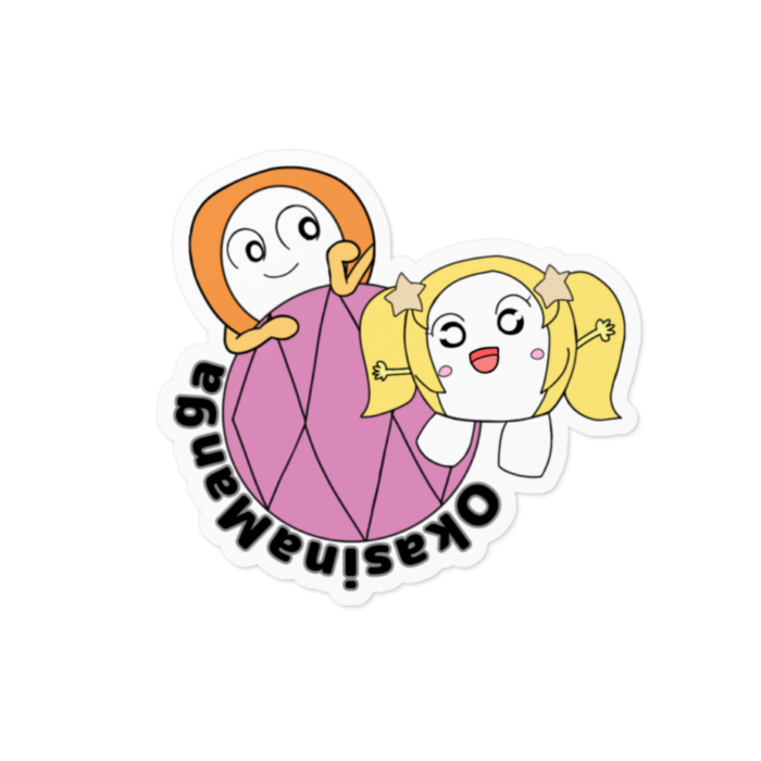 ステッカー - 100 x 100 (mm)