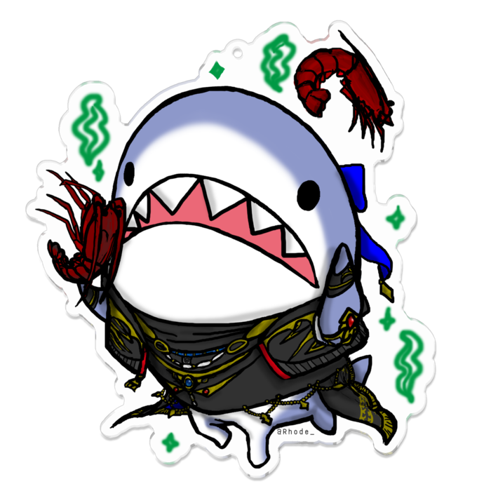 アクリルキーホルダー - 100 x 100 (mm)