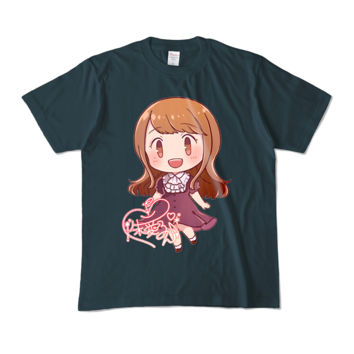 カラーTシャツ - M - デニム (濃色)