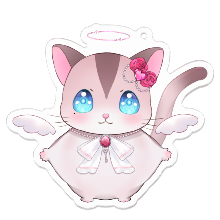 アクリルキーホルダー - 70 x 70 (mm)