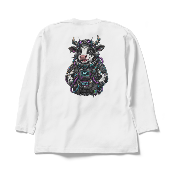 ロングスリーブTシャツ - XL - ホワイト(1)