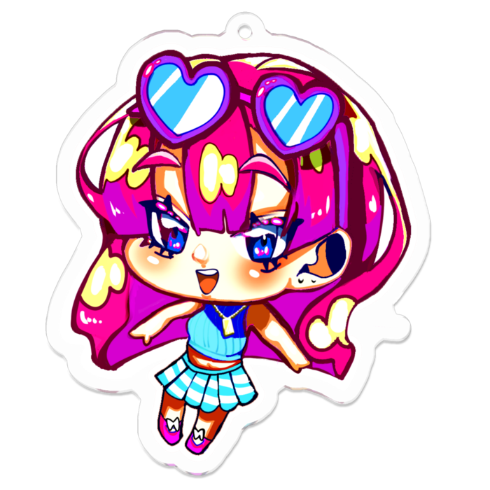 アクリルキーホルダー - 70 x 70 (mm)