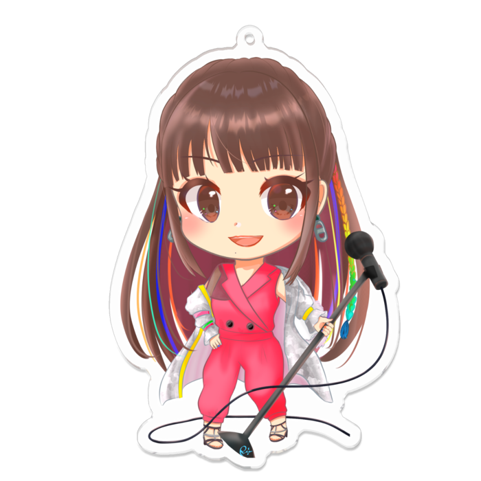 アクリルキーホルダー - 100 x 100 (mm)