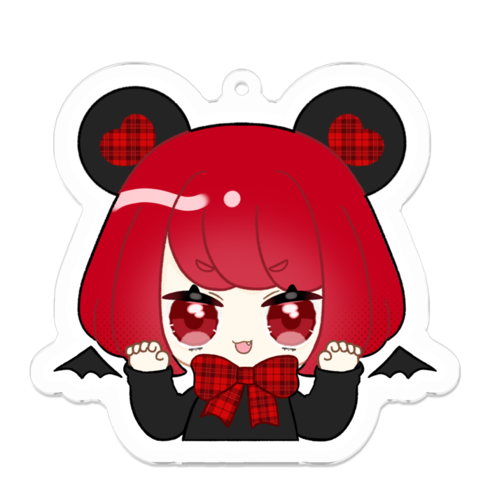 アクリルキーホルダー - 70 x 70 (mm)