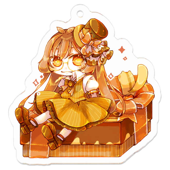 チョコ- 50 x 50 (mm)