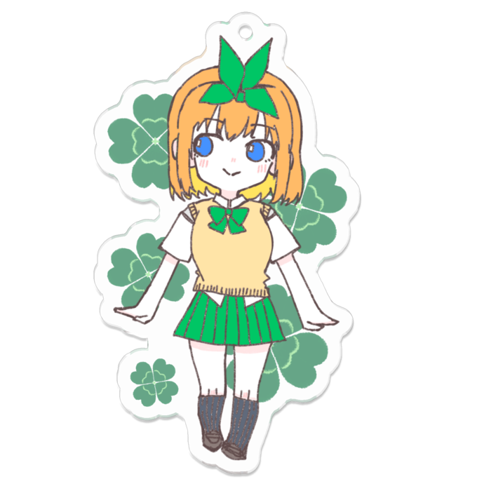 アクリルキーホルダー - 70 x 70 (mm)