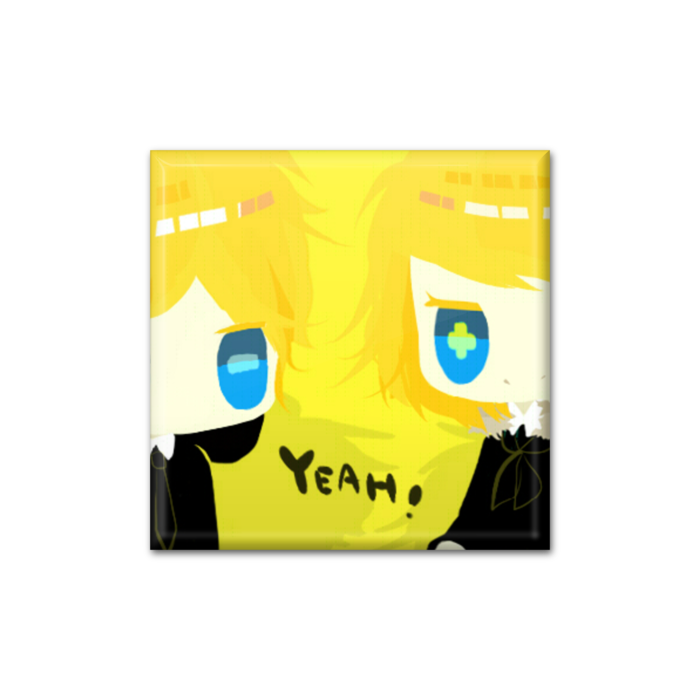 缶バッジ - 四角形40mm