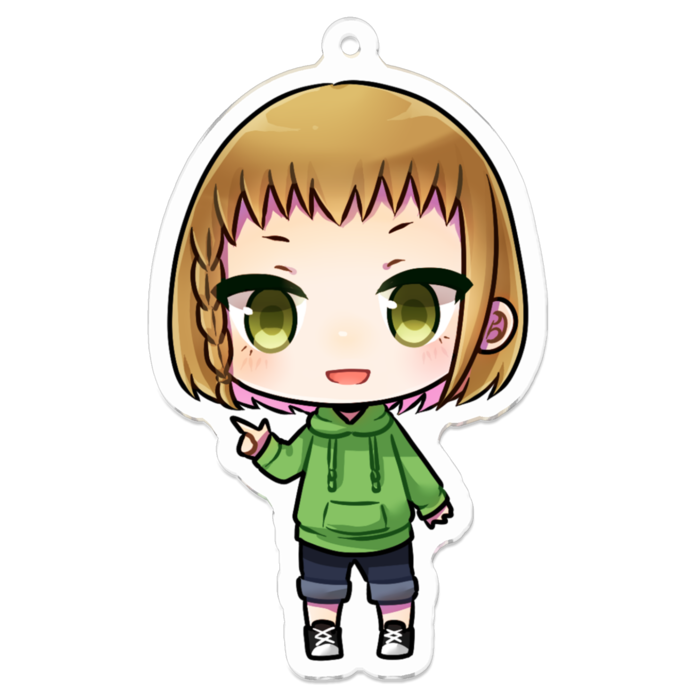 アクリルキーホルダー - 70 x 70 (mm)