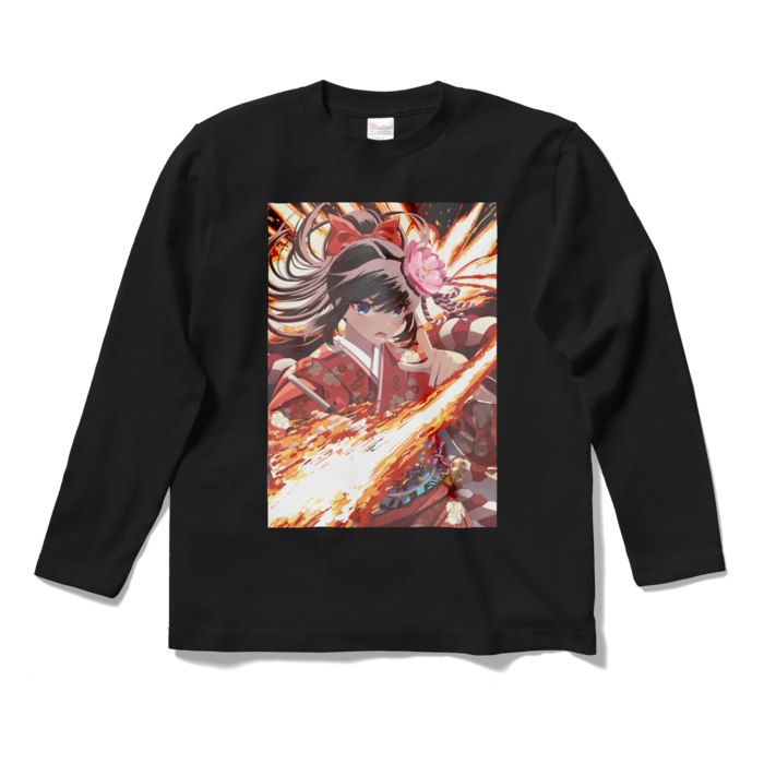 ロングスリーブTシャツ - S - ブラック