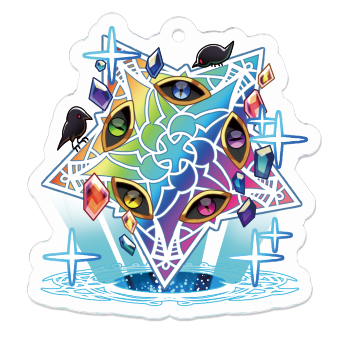 アクリルキーホルダー - 50 x 50 (mm)