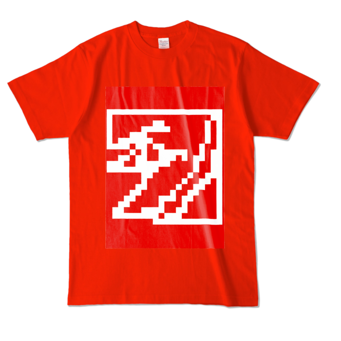 カラーTシャツ - L - レッド (濃色)