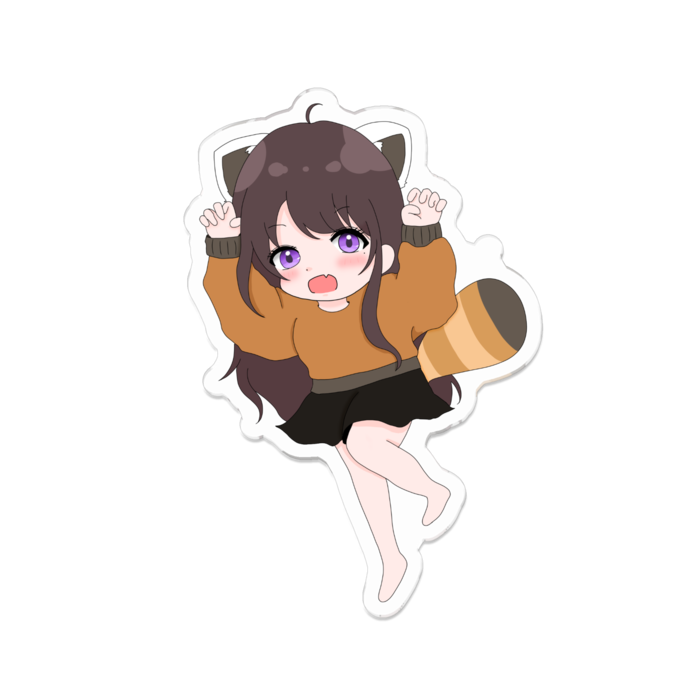 アクリルバッジ - 70 x 70 (mm)