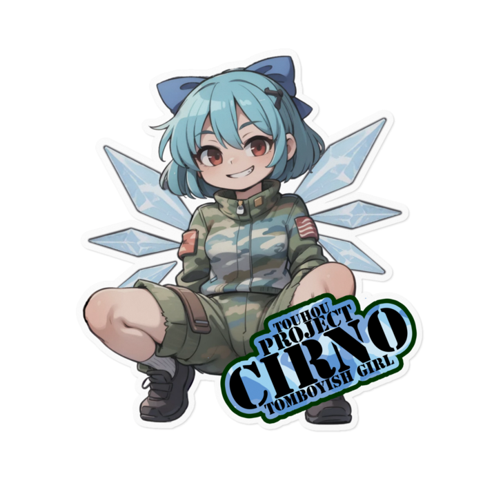 ステッカー - 160 x 160 (mm)