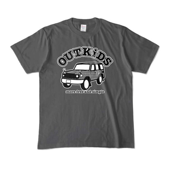 カラーTシャツ - M - チャコール (濃色)