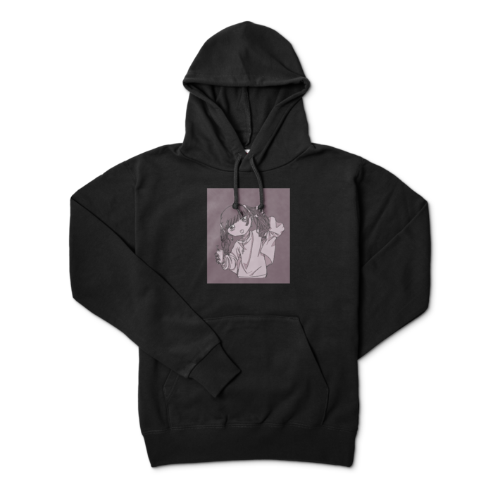 パーカー - L - ブラック