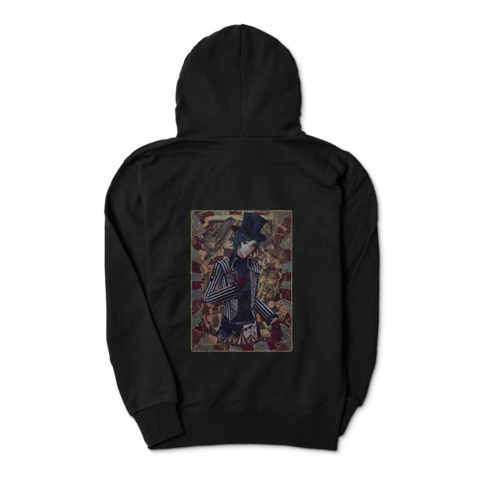 ジップパーカー - S - ブラック