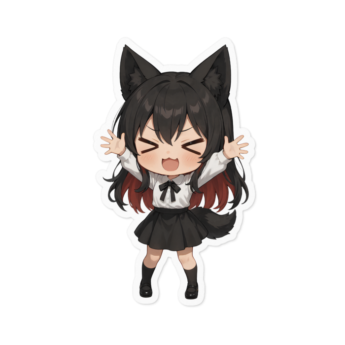 ステッカー - 100 x 100 (mm)