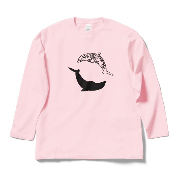 ロングスリーブTシャツ - L - ライトピンク