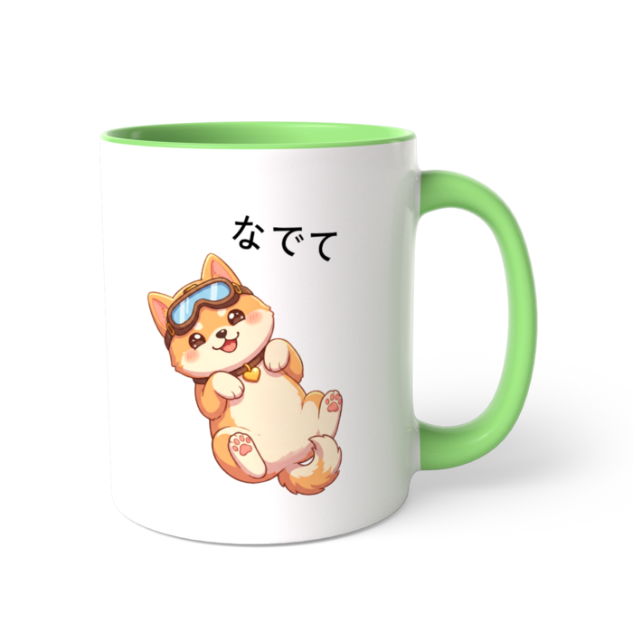ツートンカラーマグカップ - 直径 8.2cm / 高さ 9.5cm